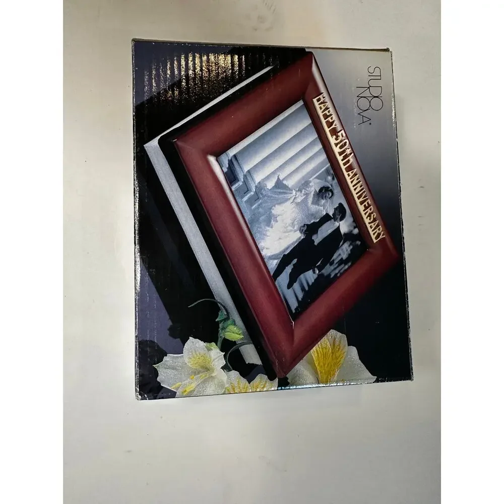 Studio Nova Happy 50th Anniversary Photo Album Photo Frame Anniversary Gift